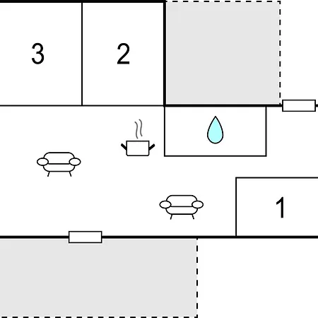 Three-bedroom In Idestrup Semesterbostad